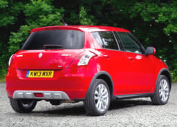 The Swift 4x4 is 65kg heavier than an equivalent 2WD petrol model. 